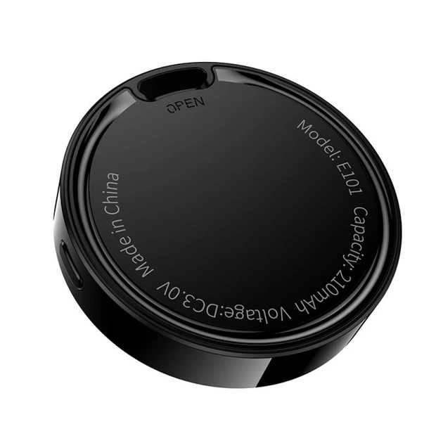 Локализатор Hoco E101 совместимый с Apple Find My и Google Find My Device Black (6942007672641) - изображение 2