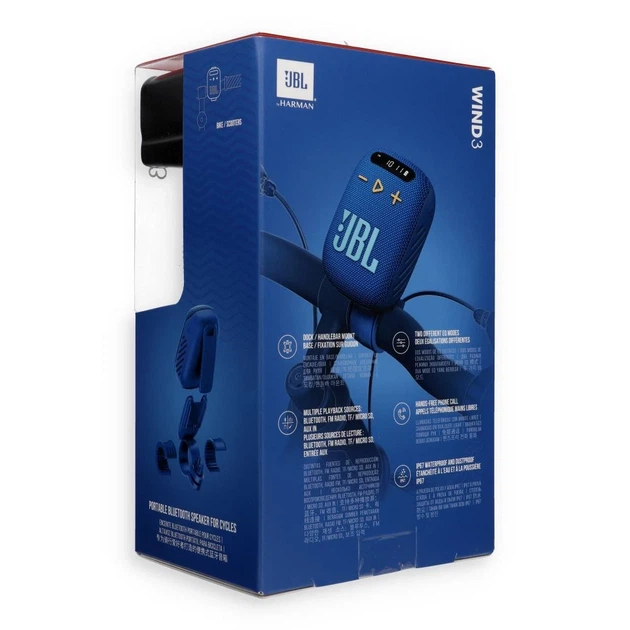 Колонка беспроводная JBL Wind 3 Blue (1200130002724) - изображение 4