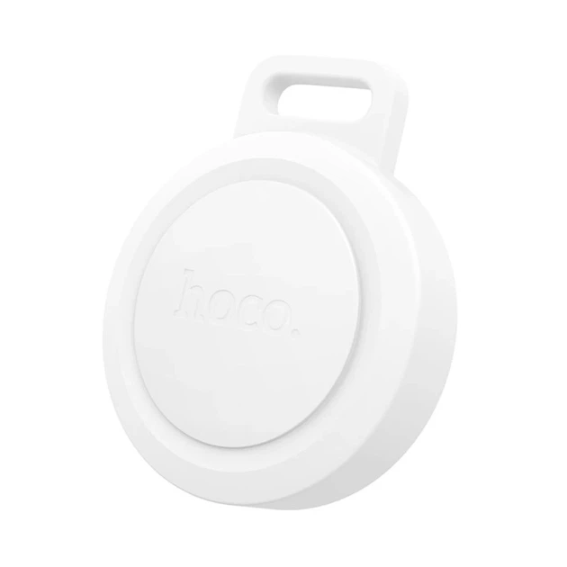 Локализатор Hoco E101 совместимый с Apple Find My и Google Find My Device White (6942007672658) - изображение 2