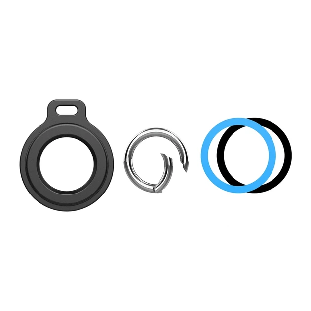 Чехол Hurtel для AirTag с пружинной застёжкой (2 pack) Black (5907769394379) - Фото 9 Чехол Hurtel для AirTag с пружинной застёжкой (2 pack) Black (5907769394379) - изображение 9