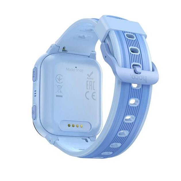 Смарт-часы Hoco Y108 для детей 1.69" 4G GPS Blue (6942007680943) - изображение 3