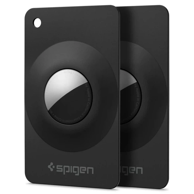 Чехол Spigen Airfit 2 для Apple AirTag 1 / 2 Black (2 pack) (ACS11199) - Фото 1 Чехол Spigen Airfit 2 для Apple AirTag 1 / 2 Black (2 pack) (ACS11199) - изображение 1