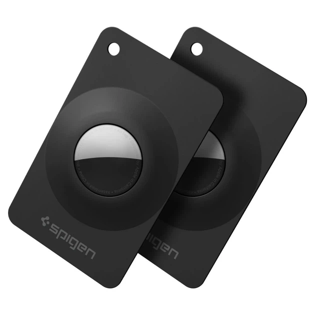 Чехол Spigen Airfit 2 для Apple AirTag 1 / 2 Black (2 pack) (ACS11199) - Фото 2 Чехол Spigen Airfit 2 для Apple AirTag 1 / 2 Black (2 pack) (ACS11199) - изображение 2