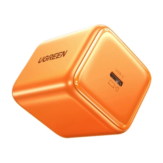 Зарядное устройство Ugreen X524 Zapix 45W USB-C GaN Orange (95321) - изображение 2