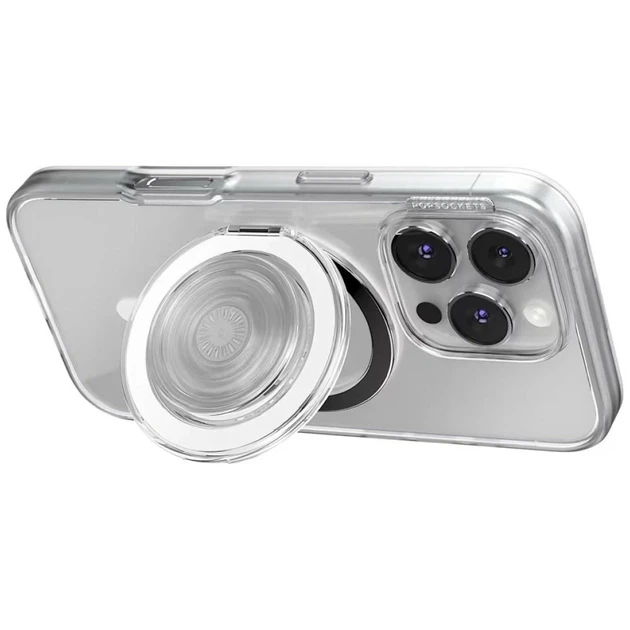 Держатель PopSockets Kick-Out Grip Clear (809278) - изображение 11