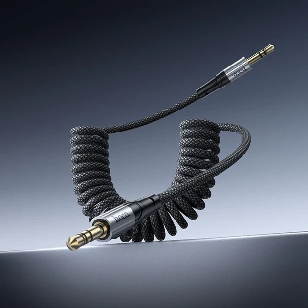 Кабель AUX Hoco UPA33 Jack 3.5 mm 1.5 м Black (6942007663793) - Фото 8 Кабель AUX Hoco UPA33 Jack 3.5 mm 1.5 м Black (6942007663793) - изображение 8