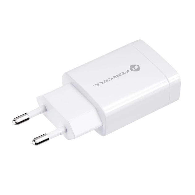 Сетевое зарядное устройство Forcell F-Energy USB A QC3.0 2.4A 18W White (5901737337337) - изображение 5