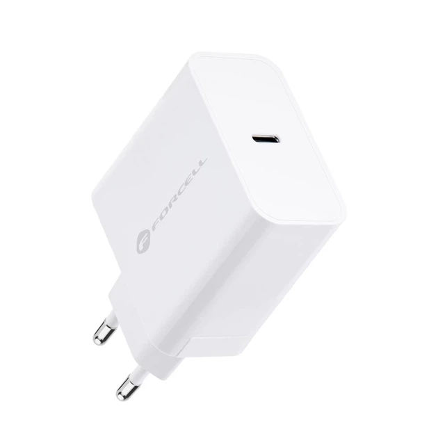 Сетевое зарядное устройство Forcell F-Energy USB C QC4.0 PD 3A 45W White (5903396040962) - изображение 2