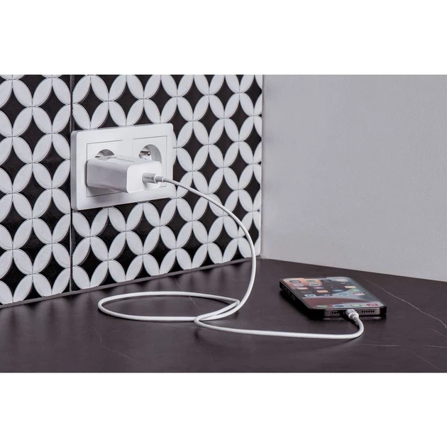 Сетевое зарядное устройство Forcell F-Energy USB C QC4.0 PD 3A 45W White (5903396040962) - изображение 9