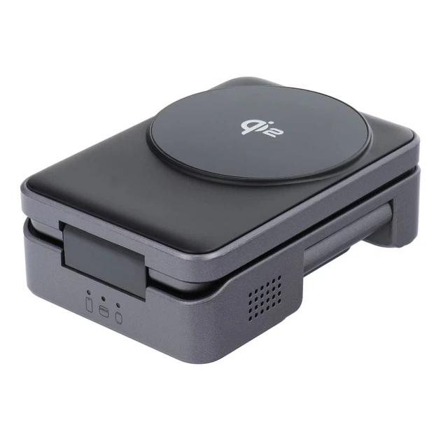 Беспроводная зарядка Forcell F-Energy 3в1 Flex Pro Qi2 совместимая с MagSafe F-05 Silver (5903396374180) - изображение 4