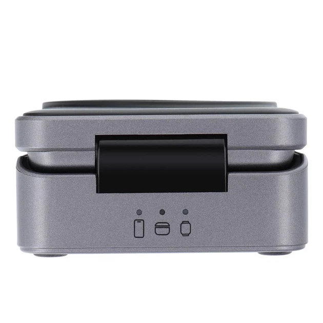 Беспроводная зарядка Forcell F-Energy 3в1 Flex Pro Qi2 совместимая с MagSafe F-05 Silver (5903396374180) - изображение 8