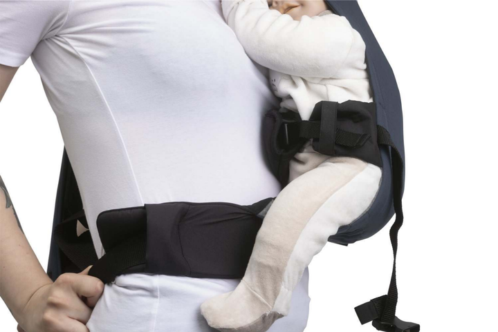 Сумка нагрудна Chicco Skin Fit до 9 кг Синя (00087032640000) - Фото 12 Сумка нагрудна Chicco Skin Fit до 9 кг Синя (00087032640000) - зображення 12