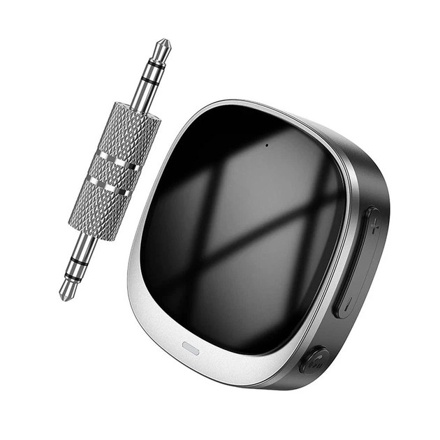 Адаптер AUX Hoco E80 Bluetooth Jack 3.5 mm з дисплеєм Black (6942007618908) - Фото 4 Адаптер AUX Hoco E80 Bluetooth Jack 3.5 mm з дисплеєм Black (6942007618908) - зображення 4