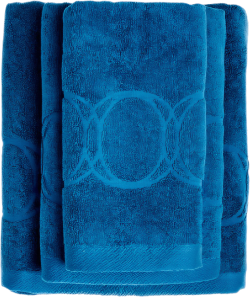 Ręcznik Officine Monogram Opus frotte morski 100 x 160 cm (5902367613617) - obraz 4