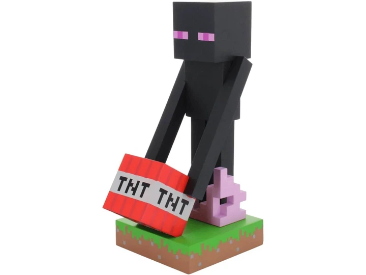 Stojak Cable Guy Minecraft Enderman 20 cm na telefon i kontroler (1289782) - Zdjęcie 3 Stojak Cable Guy Minecraft Enderman 20 cm na telefon i kontroler (1289782) - obraz 3