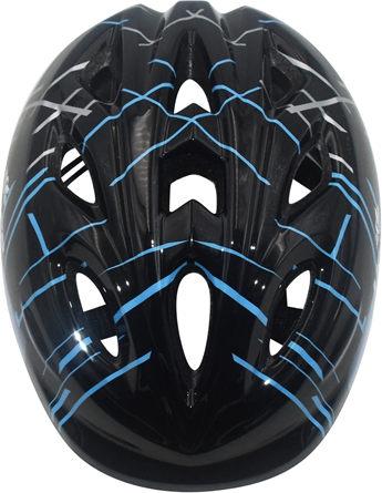 Kask dla dzieci Volare 47-51 cm Czarny 1077 (8715347010774) - obraz 2
