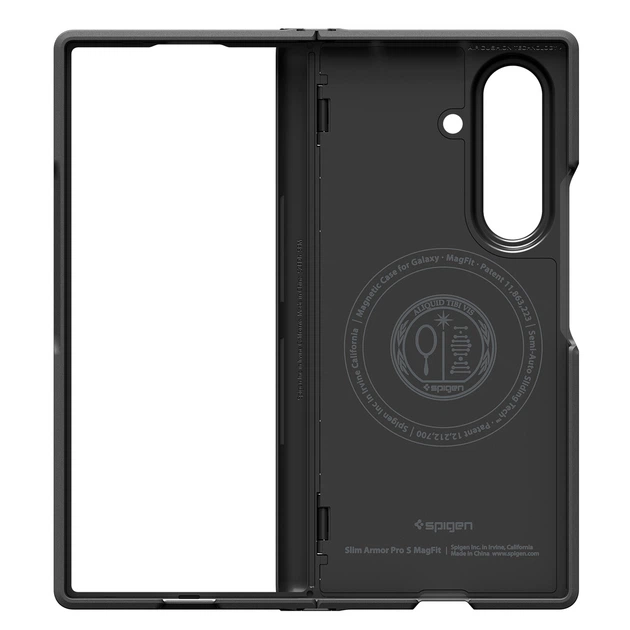 Чохол Spigen Slim Armor Pro S MagFit до Samsung Galaxy Fold 8 Ultra Black (ACS11778) - зображення 7