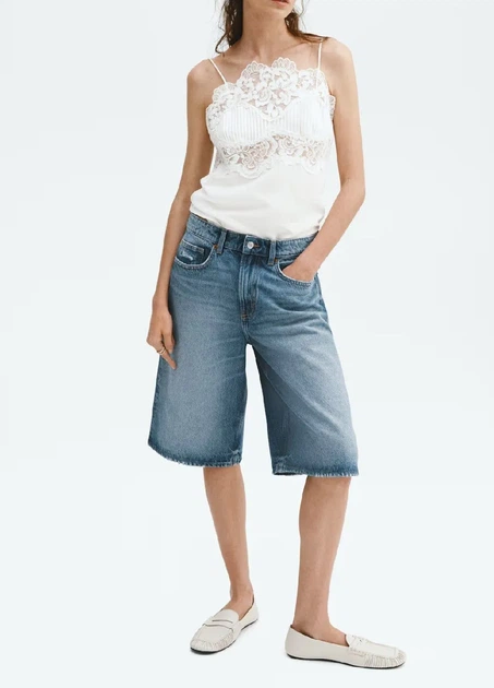 Шорти H&M 17928 Світлий блакитний 46 (1343) - Фото 1 Шорти H&M 17928 Світлий блакитний 46 (1343) - изображение 1