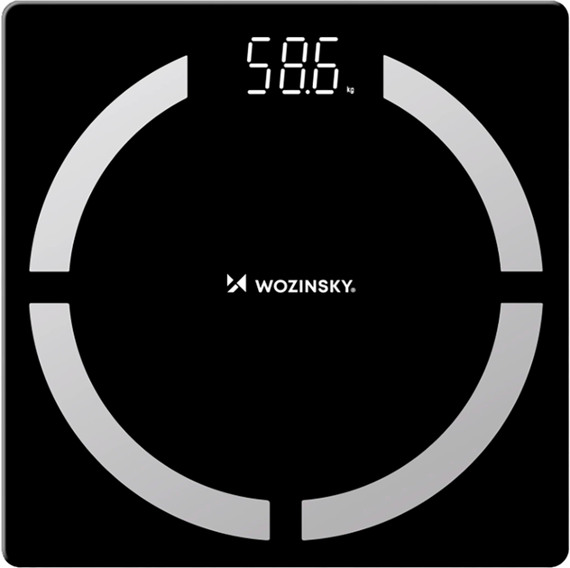 Смарт-ваги Wozinsky WIWL-30 Black (5907769384325) - Фото 1 Смарт-ваги Wozinsky WIWL-30 Black (5907769384325) - зображення 1