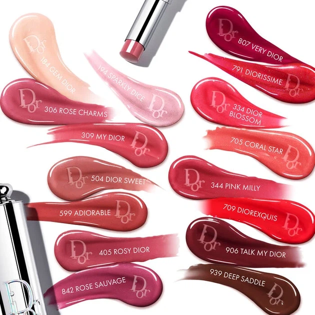 Помада для губ Dior Addict Glass Lipstick 184 Gem Dior 2.7 г - Фото 4 Помада для губ Dior Addict Glass Lipstick 184 Gem Dior 2.7 г - зображення 4