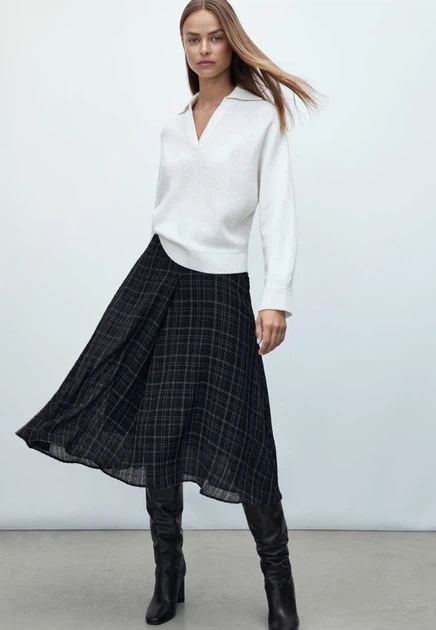 Жіноча спідниця Massimo Dutti 5202737800 XS - Фото 1 Жіноча спідниця Massimo Dutti 5202737800 XS - изображение 1
