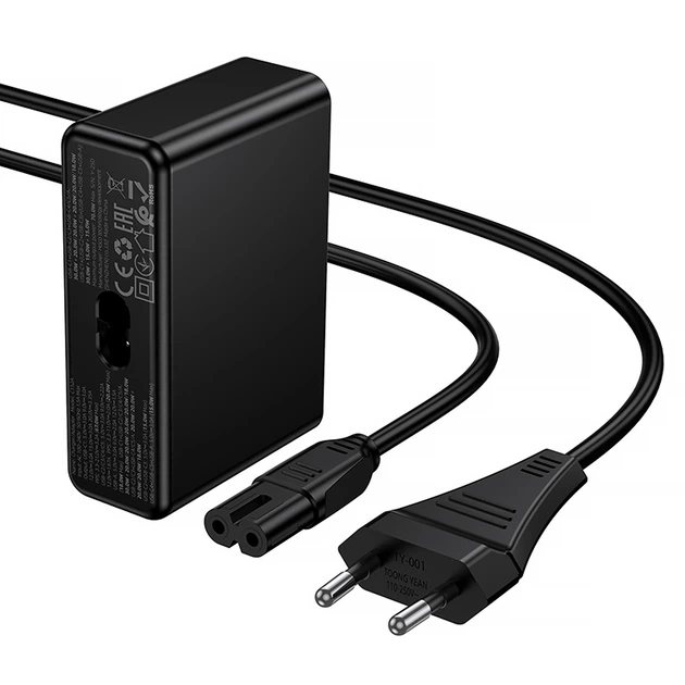 Сетевое зарядное устройство HOCO C152A Modern PD70W 6-in-1 5 Type-C 1 USB-A с кабелем Черный - изображение 4
