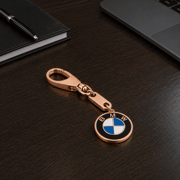 Брелок из красного золота BMW (БМВ) (з9013) - Фото 3 Брелок из красного золота BMW (БМВ) (з9013) - изображение 3
