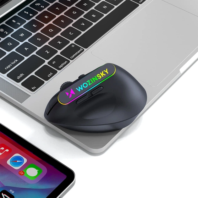 Миша Wozinsky WMG-1164 Wireless/Bluetooth Black (5907769388231) - зображення 10