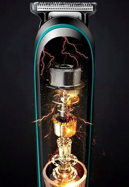 Триммер VGR V-055 Black для стрижки бороды и волос с аккумулятором 500 мАч 4 насадки влагозащита IPX5 - изображение 10