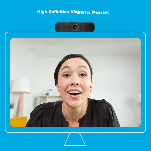 Вебкамера Logitech C925e Full HD 1080p чорна - Фото 4 Вебкамера Logitech C925e Full HD 1080p чорна - зображення 4