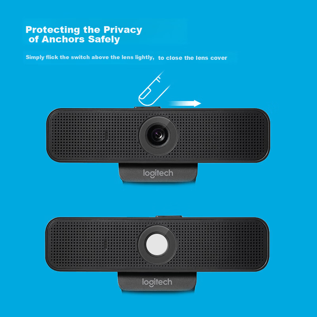 Вебкамера Logitech C925e Full HD 1080p чорна - Фото 5 Вебкамера Logitech C925e Full HD 1080p чорна - зображення 5