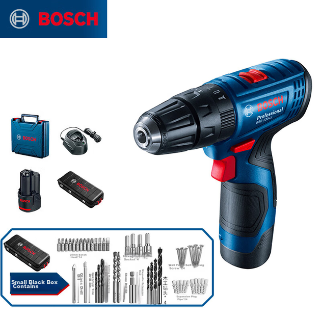 Дриль-шурупокрут BOSCH GSB120 акумуляторний ударний 12 В з кейсом - зображення 10