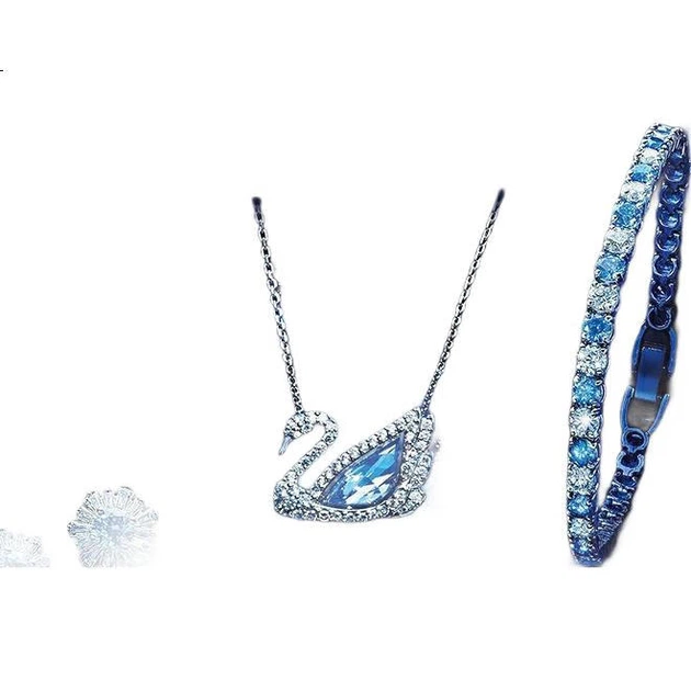 Браслет SWAROVSKI HYPERBOLA 5518869 жіночий із серцем - зображення 3