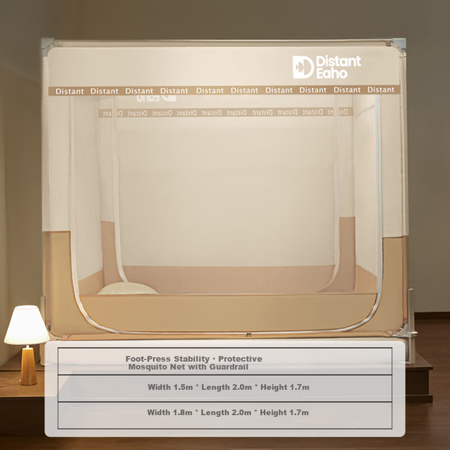Манеж MUJI Home с москитной сеткой и бортиками от падения, 1.5x2 м, три двери - Фото 7 Манеж MUJI Home с москитной сеткой и бортиками от падения, 1.5x2 м, три двери - изображение 7
