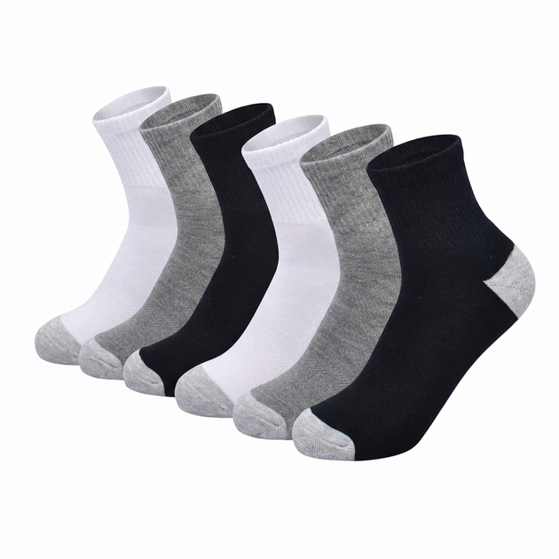 Набір чоловічих шкарпеток коротких GAP 76583510 One Size 6 пар Різні кольори (1161174391) - Фото 1 Набір чоловічих шкарпеток коротких GAP 76583510 One Size 6 пар Різні кольори (1161174391) - зображення 1