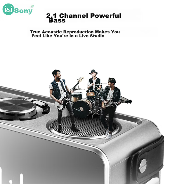 Портативна колонка Soaiy S18 25W Black - зображення 3