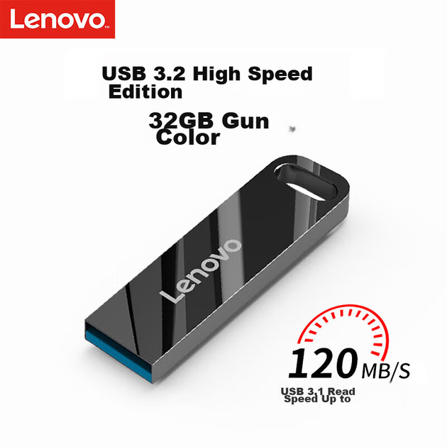 Флеш память USB Lenovo SX1 32GB USB 3.2 Gen1 - изображение 10
