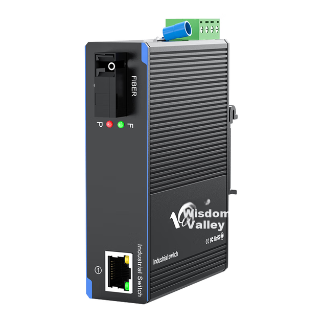 Медиаконвертер Huigu HG800-GE гигабитный одномодовый SC на DIN-рейку - изображение 9