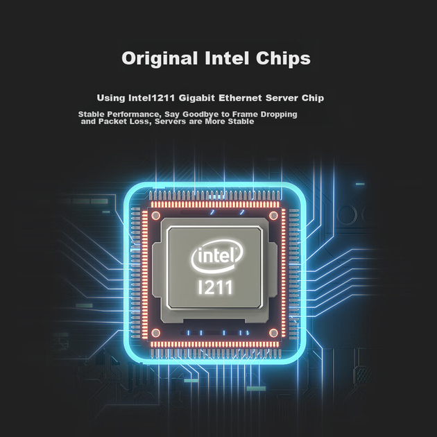 Мережева карта EB-LINK Intel I211 PCI-E x1 гігабітна для настільного ПК, VLAN - зображення 6