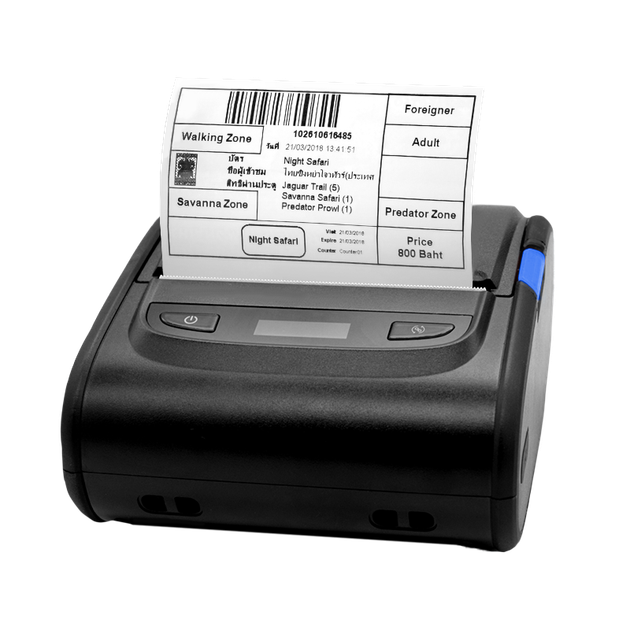 Портативный принтер этикеток UROVO K300, термопринтер штрихкодов, Bluetooth, беспроводной, для экспресс-накладных - Фото 5 Портативный принтер этикеток UROVO K300, термопринтер штрихкодов, Bluetooth, беспроводной, для экспресс-накладных - изображение 5