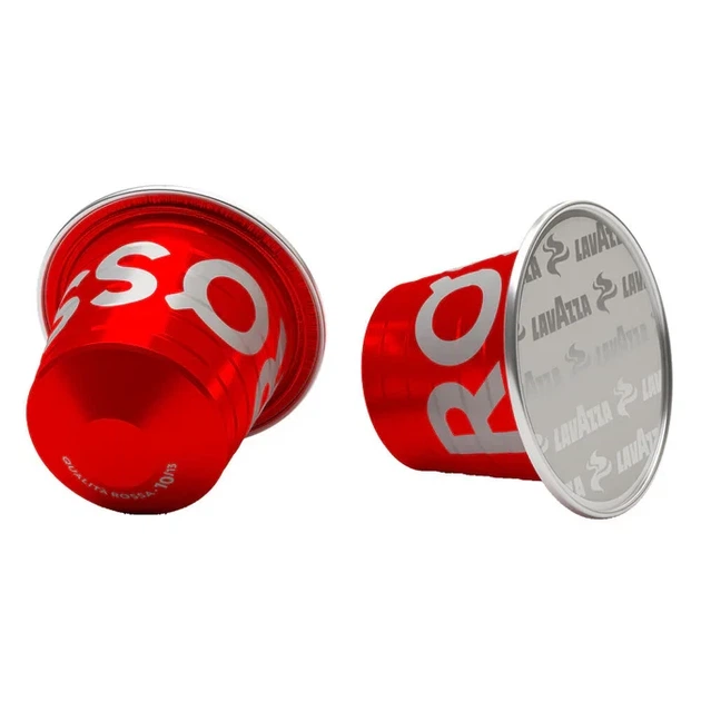 Кофе в капсулах Nespresso Lavazza Qualita Rossa лавацца росса 10 шт, алюминий - Фото 2 Кофе в капсулах Nespresso Lavazza Qualita Rossa лавацца росса 10 шт, алюминий - изображение 2