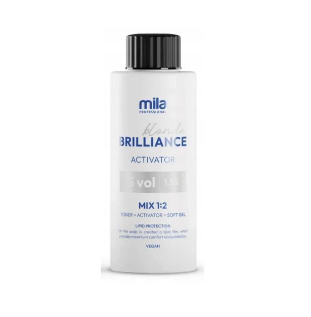 Активатор для тонирования волос Mila Professional Blonde Brilliance 1,5%, 120 мл - Фото 1 Активатор для тонирования волос Mila Professional Blonde Brilliance 1,5%, 120 мл - изображение 1