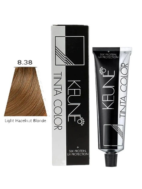 Перманентная краска для волос Keune Tinta Color 60 мл 8.38 Золотисто-русый - Фото 1 Перманентная краска для волос Keune Tinta Color 60 мл 8.38 Золотисто-русый - изображение 1