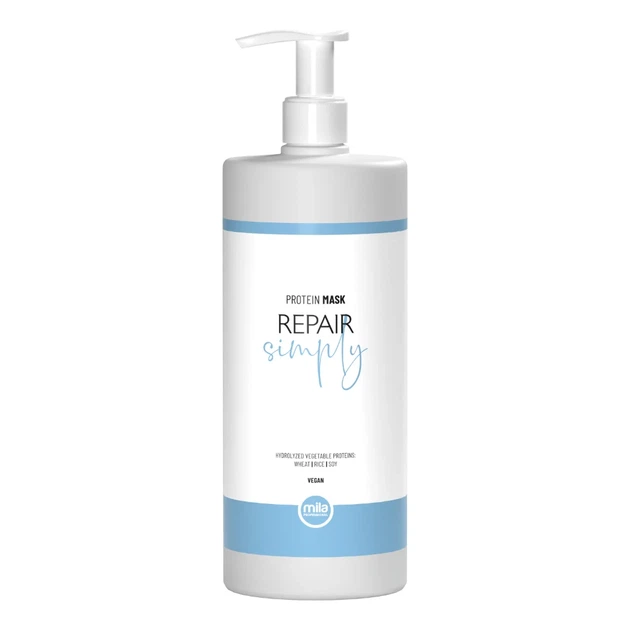 Маска восстанавливающая Simply Repair Protein для поврежденных волос 950 мл веганская формула - Фото 1 Маска восстанавливающая Simply Repair Protein для поврежденных волос 950 мл веганская формула - изображение 1