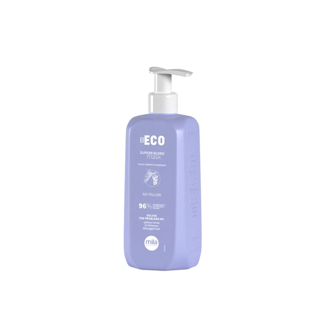 Маска для волос Be Eco Superb Blond нейтрализация желтизны 250 мл - Фото 1 Маска для волос Be Eco Superb Blond нейтрализация желтизны 250 мл - изображение 1