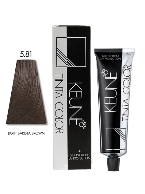 Перманентная краска для волос Keune Tinta Color 5.81 60 мл Коричневый - Фото 1 Перманентная краска для волос Keune Tinta Color 5.81 60 мл Коричневый - изображение 1