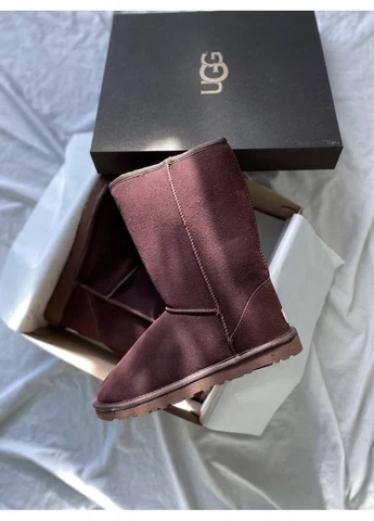 Чобітки зимові UGG Classic Tall II Boot Dark Brown 41 (25,5см ) ( krsUG043) - Фото 1 Чобітки зимові UGG Classic Tall II Boot Dark Brown 41 (25,5см ) ( krsUG043) - изображение 1
