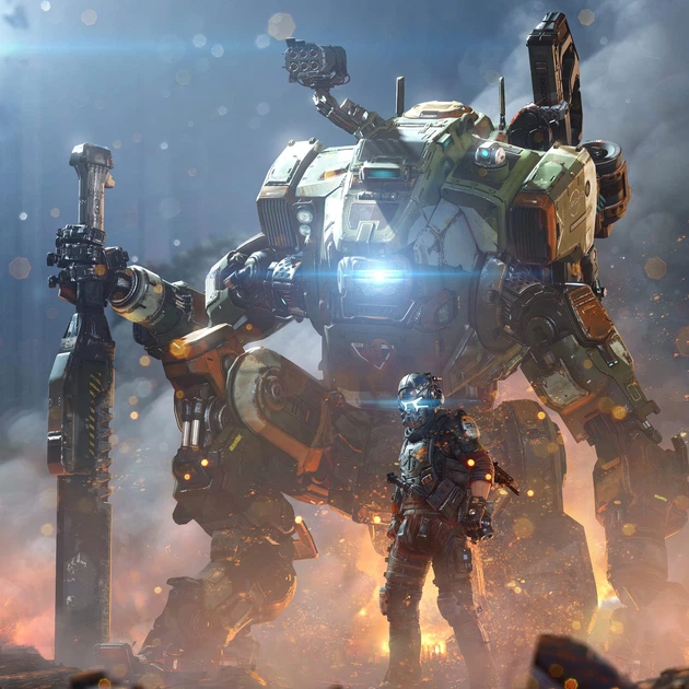 Інтер'єрна картина Титанфолл, TitanFall, декор кімнати геймера, 28×42 см (id3072) - зображення 3