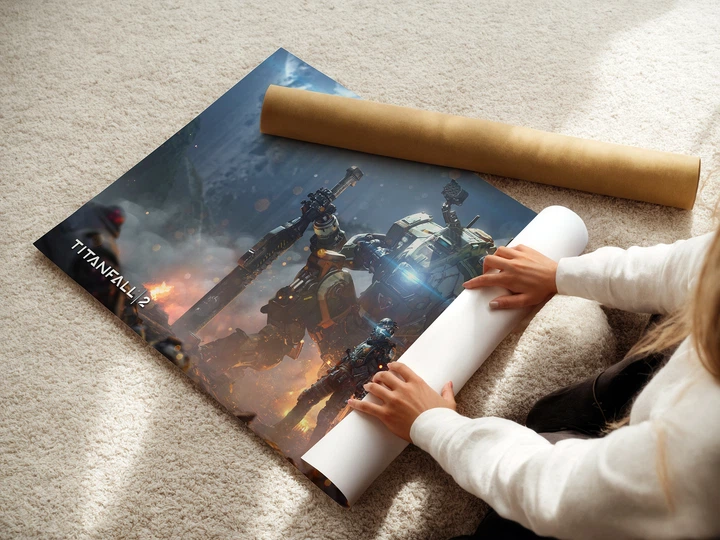 Постер Титанфолл, TitanFall, декор кімнати геймера, A3 28×42 см (id3072) - зображення 3