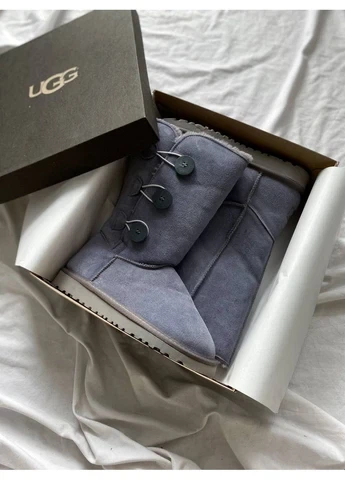 Чобітки зимові UGG Bailey Button Triplet II Dark Shade 41 (25,5см ) ( krsUG030) - Фото 1 Чобітки зимові UGG Bailey Button Triplet II Dark Shade 41 (25,5см ) ( krsUG030) - зображення 1